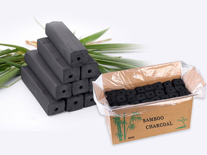 How to make bamboo briquette charcoal?