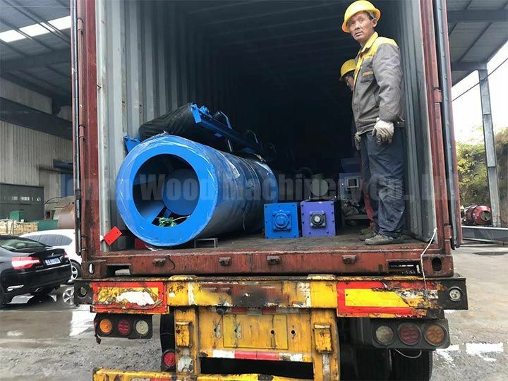 Sawdust Block Making Machine Sent to Ecuador Successfully in 2022
