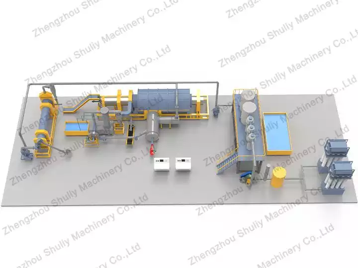 Carbonization furnace for charcoal